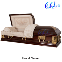 Ataúdes y Féretros de Madera Sólida Estilo Americano para Funerales, en Oferta