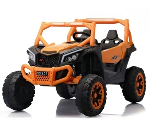 Mobil Mainan Listrik 12V Unisex dengan Remote Control untuk Anak Laki-laki dan Perempuan Usia <span class=keywords><strong>2</strong></span>-4 Tahun, Kursi Besar, Bahan Plastik - Product Image 5