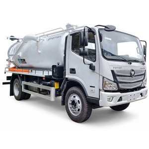 รถดูดสิ่งปฏิกูลแบบเบา Foton 4x2 ขนาด 7 ลูกบาศก์เมตร สำหรับดูดสิ่งปฏิกูลในถังบำบัดน้ำเสีย รถดูดสิ่งปฏิกูลสำหรับทำความสะอาดท่อระบายน้ำในเขตเทศบาล - Product Image 2