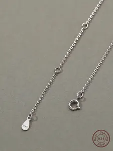 Thanh Lịch Đáng Yêu 925 Sterling Silver 18K Mạ Vàng Tình Yêu Thư Charms Mặt Dây Chuyền Thả Tua Cho Phụ Nữ