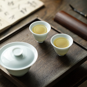 Yingqing Porcelain <b>Tea</b> Cup Round Tasting Cup For Kung Fu <b>Tea</b> <b>Set</b> Dehua County Origin - Product Image 4