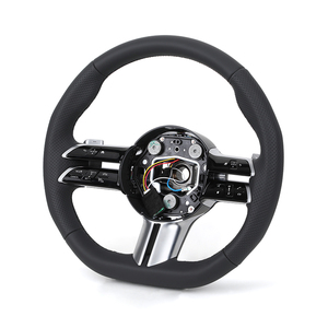<span class=keywords><strong>Volant</strong></span> en cuir et fibre de carbone personnalisé <span class=keywords><strong>Mercedes</strong></span> Benz pour Classe C (W205) Classe E CLS GLC Finition mate/brillante Couleur personnalisée - Product Image 6