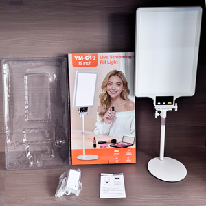 Luz <span class=keywords><strong>de</strong></span> Relleno Profesional para Fotografía <span class=keywords><strong>de</strong></span> 19 Pulgadas, 140 LED <span class=keywords><strong>de</strong></span> Alto Brillo, Luz <span class=keywords><strong>de</strong></span> Relleno <span class=keywords><strong>de</strong></span> Belleza para Maquillaje y Fotografía <span class=keywords><strong>de</strong></span> Retratos - Product Image 2