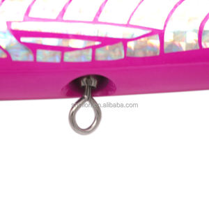 Leurre de pêche en bois pour gros poissons, appât flottant pour la pêche à la traîne, appâts flottants pour la surface de l'eau, coquille d'ormeau - Product Image 4