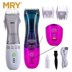 <span class=keywords><strong>Tondeuse</strong></span> à cheveux sans fil MRY professionnelle pour bébé, avec aspiration, lame en céramique, rechargeable par USB, <span class=keywords><strong>tondeuse</strong></span> à cheveux sans fil pour bébé - Product Image 1