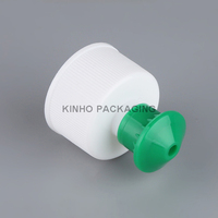 24/410 28/410 gros bouchon en plastique Push Pull bouchon en plastique bec pointu bouche bouchon pour presser bouteille liquide détergent eau