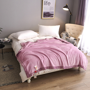 DONGFANG custom logo winter blankets for double bed milk velvet 2 ply blanket blankets for winter double layer - Product Image 4
