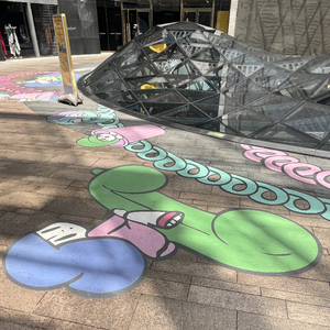 Autocollant directionnel de sol en aluminium pour attraction touristique extérieure pour parcs, stations et zones pittoresques - Product Image 6