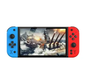 Console di Gioco Portatile G90 con Schermo <span class=keywords><strong>da</strong></span> 7 Pollici, 4GB, 19000 Giochi, Linux, Batteria <span class=keywords><strong>da</strong></span> 4000mAh, 1GB RAM DDR3, Videogiochi HD, Regalo di <span class=keywords><strong>Natale</strong></span> - Product Image 1