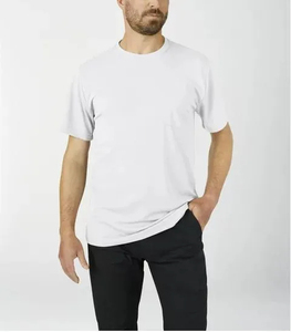 Nouveauté Summer Loose Fit Streetwear T-shirt coupe décontractée avec poche pour homme - Product Image 5