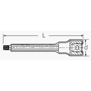 STAHLWILLE - 02370008 3/8 ''Llaves para destornilladores VDE-EAN 4018754253432 LLAVES AISLADAS - Product Image 2