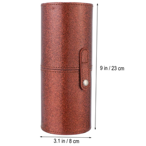 Gran oferta, cepillos de viaje, neceser de maquillaje a prueba de polvo para viajar, neceser de cuero, Organizador - Product Image 2