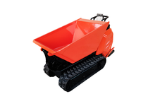 Chuangxin 2026 Meilleure vente Mini camion benne diesel portable 600 kg Chargeur de chantier avec roulement à chenilles, pompe et composants PLC