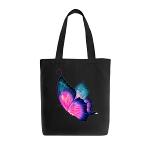 Sac fourre-tout en toile de coton robuste pour femmes, idéal pour les courses, avec poche intérieure et impression de haute qualité - Product Image 2