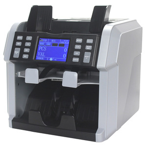 Contador De Billetes profesional Dual CIS, Máquina Contadora De Billetes con número De serie, máquina contadora De efectivo De Moneda de impresión - Product Image 3
