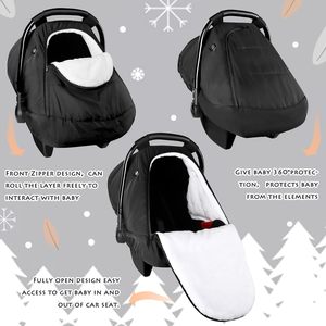ที่คลุมที่นั่งใน<span class=keywords><strong>รถ</strong></span>สำหรับเด็กทารกใน<span class=keywords><strong>รถ</strong></span>ยนต์แบบพกพาน้ำหนักเบาใช้คลุมที่นั่งในรถยนต์สำหรับฤดูหนาว - Product Image 3