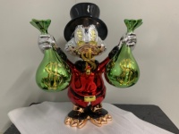 Offre Spéciale : Sculpture d'Art Canard Porte-Monnaie Série Rich, Statue Décorative d'Intérieur, Sculpture Pop Art