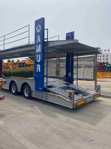 Remolque de Transporte de Autos de 2 Ejes y 6 Vehículos, Fabricado en China, Semirremolque Portacoches de Alta Calidad - Product Image 5