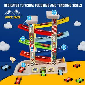 Circuits de course, garages et parkings, jouet de course sur rampe pour garçons et filles, jouets de rampe de voiture pour enfants - Product Image 2