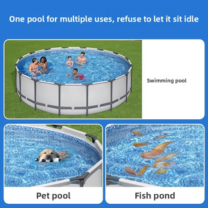 <span class=keywords><strong>Piscina</strong></span> Grande para Uso Doméstico, Plegable, sin Inflado, Apta para Adultos, Pecera, para Exteriores - Product Image 3