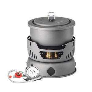 Pentole da campeggio fornello portatile da campeggio <span class=keywords><strong>Set</strong></span> da cucina all'aperto per Backpacking Picnic barbecue - Product Image 1