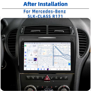 2K écran Android 13 <span class=keywords><strong>Autoradio</strong></span> CarPlay <span class=keywords><strong>autoradio</strong></span> pour <span class=keywords><strong>Mercedes</strong></span> Benz SLK CLASS R171 SLK200 SLK280 SLK300 - Product Image 2