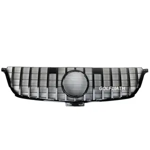 AMG GT R格栅前格栅，适用于ML W166 ML250 ML300 ML320 ML350 ml400 ML450 2012-2015梅赛德斯