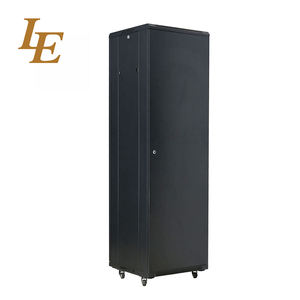 Rack de red OEM 42U de 19 pulgadas con 4 ruedas, gabinete de pie para rack, color negro o aluminio - Product Image 2