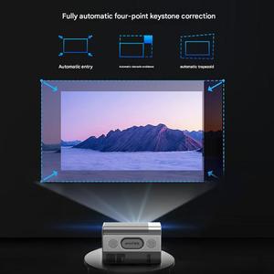 Máy chiếu AMOI T6 Pro máy chiếu tường phòng ngủ gia đình HiSilicon giọng nói thông minh 1080P Màn hình di động máy chiếu đóng - Product Image 4