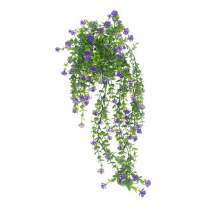 Guirlandes artificielles d'eucalyptus et de camélia, fleurs en soie jaunes pour la décoration de la maison et des mariages - Product Image 5