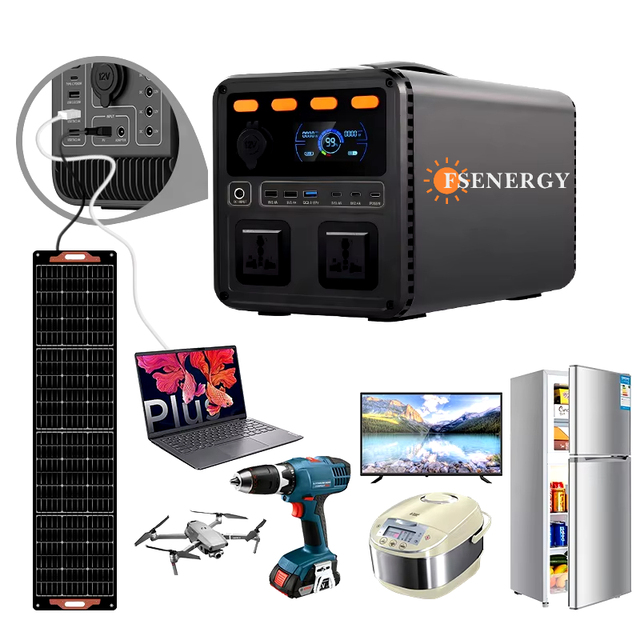 Smart Home Portable Energy Power Station 1000W to 3000W Solar Panel UPS Mobile Generator with Jump Starter Special Features
