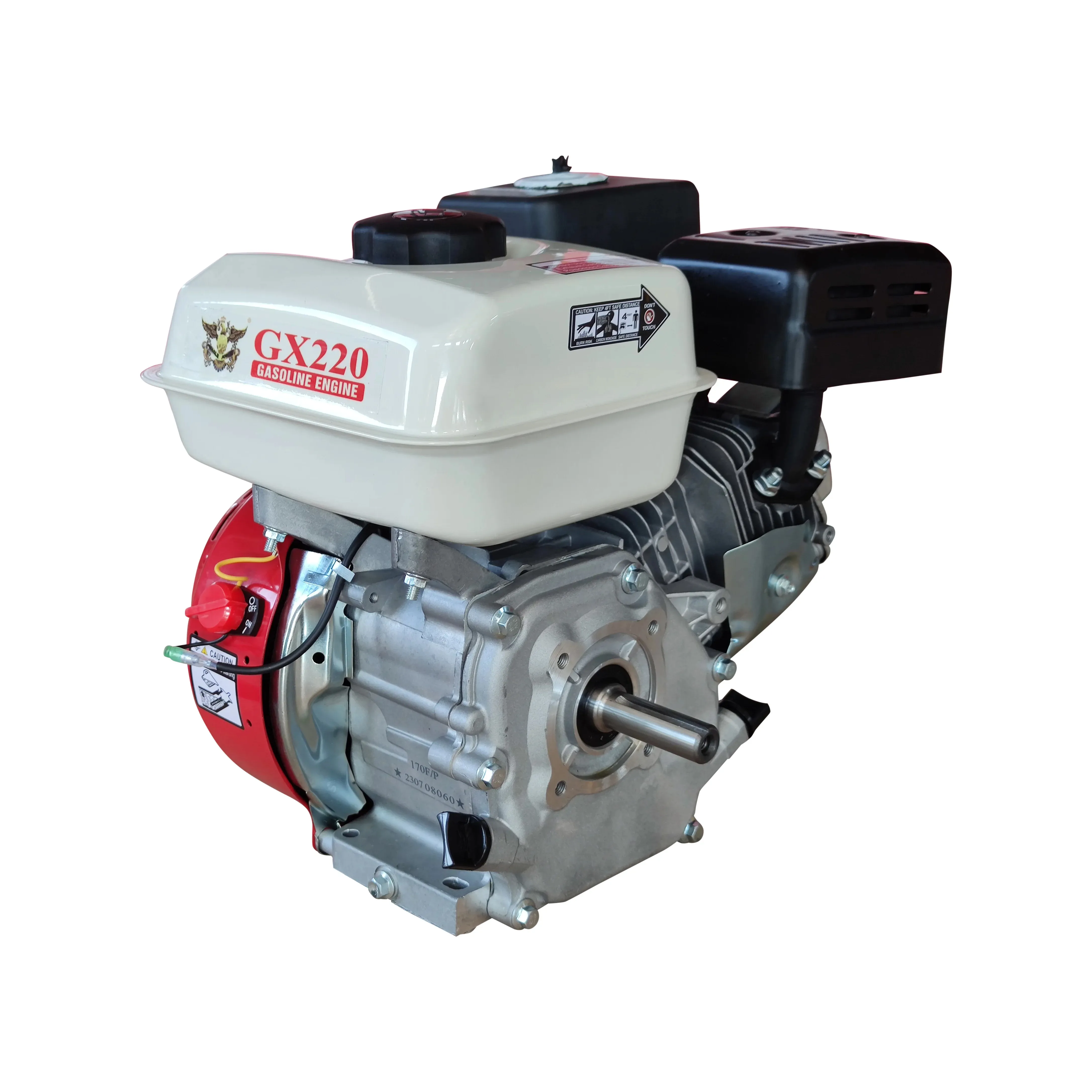 Popular high quality Gasoline Engine petrol engine GX220 7.5HP 170F