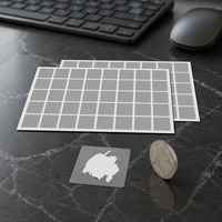 Cartes à gratter personnalisées, autocollants à gratter, étiquettes à gratter carrées et rectangulaires, dorées et argentées, autocollants à gratter auto-adhésifs