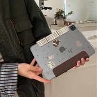Coque de protection plate pour iPad Pro, modèle Dim Sum Bear coréen, Mini6Y pliable, Air11, 29x25mm, aspiration latérale, 10 générations, modèle Fy 9518