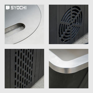 حوض غطس بارد فاخر من سيوتشي لشخصين، مصنوع من الفولاذ المقاوم للصدأ والخشب، مع تحكم واي فاي ومبرد مياه للحمام الثلجي بقوة 1 حصان - Product Image 4