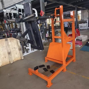 Machine à Squat à Pendule Professionnelle pour l'Entraînement de la Force du Bas du Corps, Équipement de Squat à Charge de Plaques pour les Fessiers et les Abdosseaux - Product Image 5