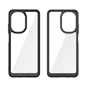 2 en 1 Transparent Exquisite Phone Case pour Redmi A5 4G/A1/A1 +/A2/A2 +/A3/A3X Independent Metal Button Anti Drop Protection Cover - Product Image 4