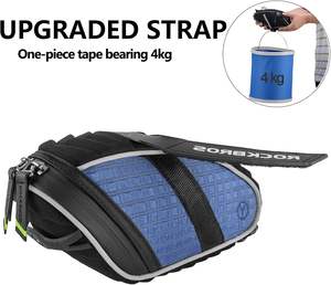 Muestra Gratis, Nueva Bolsa de Sillín para Bicicleta, Bolsa de Herramientas para Viajes en Bicicleta, Bolsas de Bicicleta Económicas - Product Image 5