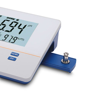 pH-mètre numérique de paillasse avec compensation automatique de la température, grand écran LCD, électrode, analyseur de pH pour solutions aqueuses de laboratoire