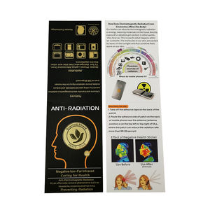 CAMAZ Metal Anti Radiación Emr Shield Anti Radiación Ion Teléfono móvil Anti Pegatinas Anti Radiación Pegatina Nueva Tecnología - Product Image 3