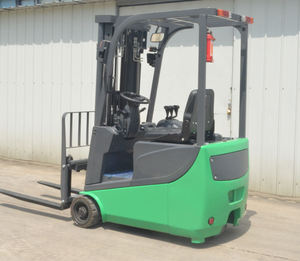 Low Turning Radius Seated Electric Counterbalance Forklift EGS12FD 3m Lifting Height Indoor Stacking - Product Image 2