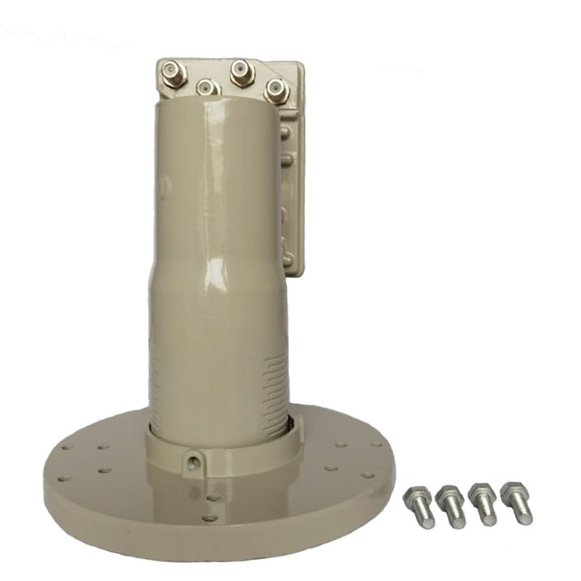 Professional C Band Quad LNB with 5G Filter 5151/5757MHz Dual LO 4 Output Anti-Interference Satellite LNBF