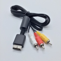 Câble AV pour PS2, câble RCA pour PS3, câble composite audio-vidéo TV pour PS3 (Cab-PS3/2/1-AVC-1.8M)