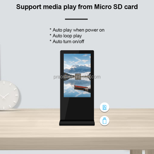 Mới Đến 10 "10.1" Inch Android Chân Dung Màn Hình Thẳng Đứng Wifi Màn Hình Cảm Ứng Ảnh Kỹ Thuật Số Hình Ảnh Người Xem Acrylic Khung Ứng Dụng - Product Image 5