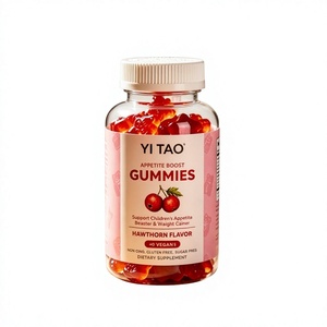 Gomitas para Estimular el Apetito de Marca Privada/OEM/ODM, Gomitas de Espino Blanco Sin Gluten y Sin OMG para la Digestión Infantil, MOQ Bajo de 50 Piezas - Product Image 1
