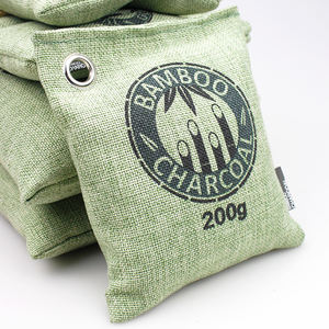 Sacchetto Deodorante per Auto al Carbone di Bambù da 200g, Elimina Odori e Umidità - Product Image 2