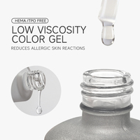 Gel de finition mat sans résidu pour ongles, version UE, sans HEMA, pour salon, fournitures professionnelles, logo personnalisé, vernis à ongles UV, fabrication OEM