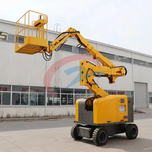 16m 20m motore Diesel/elettrico piccolo articolato telescopico braccio di sollevamento semovente braccio di sollevamento per il lavoro aereo - Product Image 2