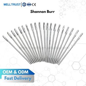 Instrumentos Quirúrgicos Médicos <span class=keywords><strong>de</strong></span> Acero Inoxidable Shannon Burr para Cirugía Mínimamente Invasiva del Pie, Osteotomía Percutánea <span class=keywords><strong>de</strong></span> <span class=keywords><strong>Juanetes</strong></span>, Broca Ósea - Product Image 2