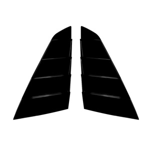 Ford Mustang MK7 2024+ Rear Window Louver Decal Piano Black Carbon Fiber Texture Exterior Modification - Product Image 5